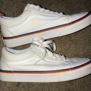 Rainbow Vans Lowtop